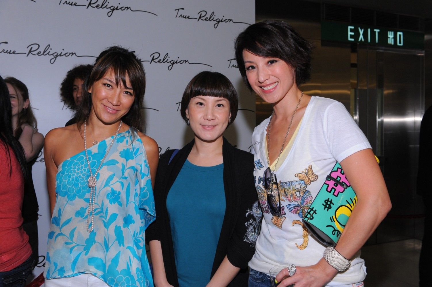 Nancy Lee, Carol Lee and Lelia Chow