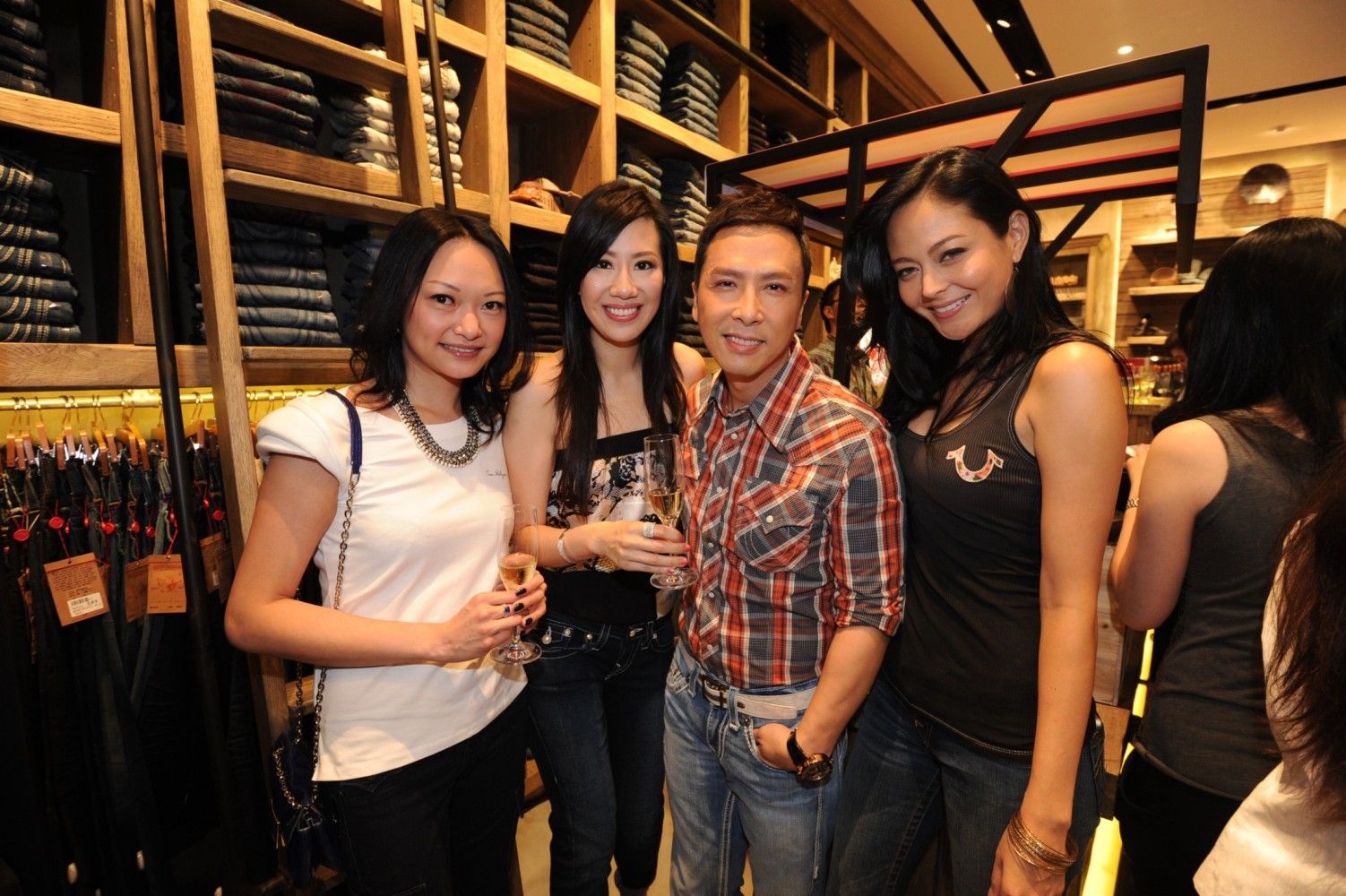 Kennis Tai, Cissy Wang, Donnie Yen and Jocelyn Luko
