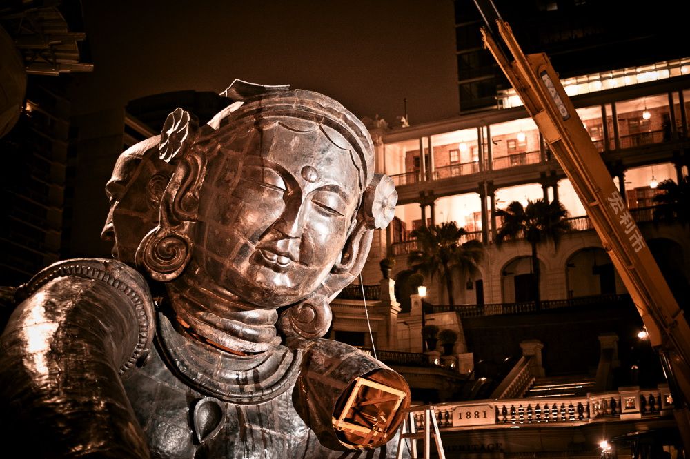 [Three Heads Six Arms exhibition
