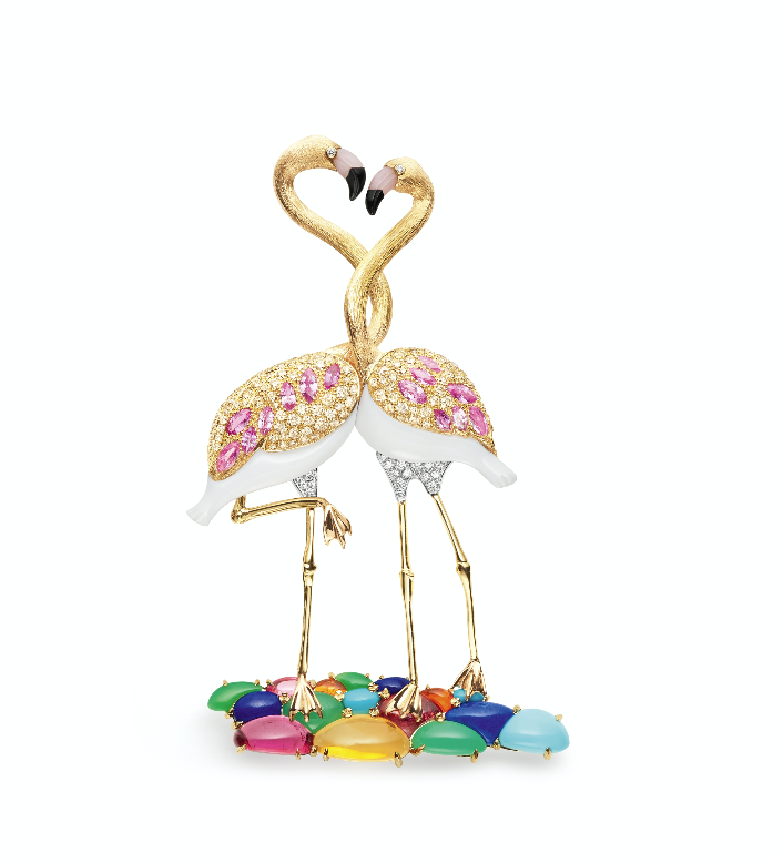 Trésors d'Afrique brooch by Chaumet