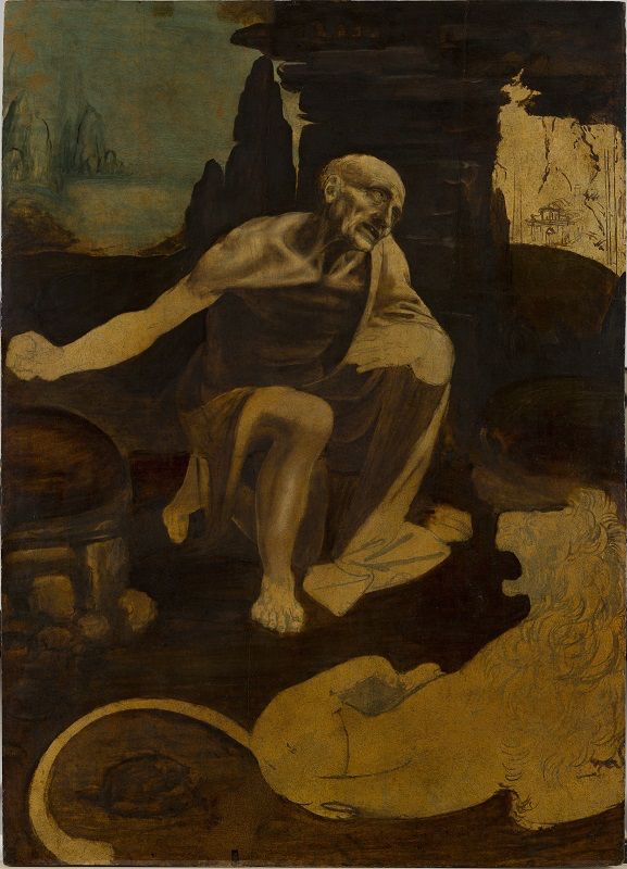 LEONARDO. SAN GIROLAMO. INV. 40337