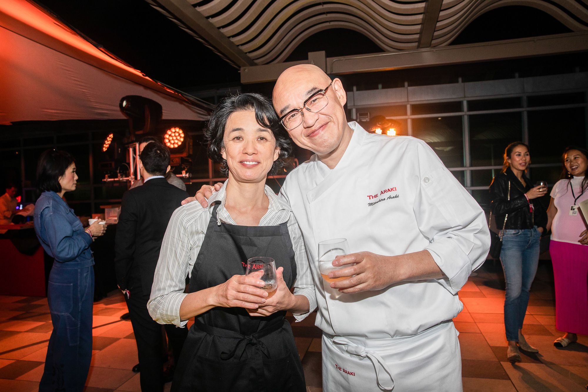 Yoko Araki and Mitsuhiro Araki