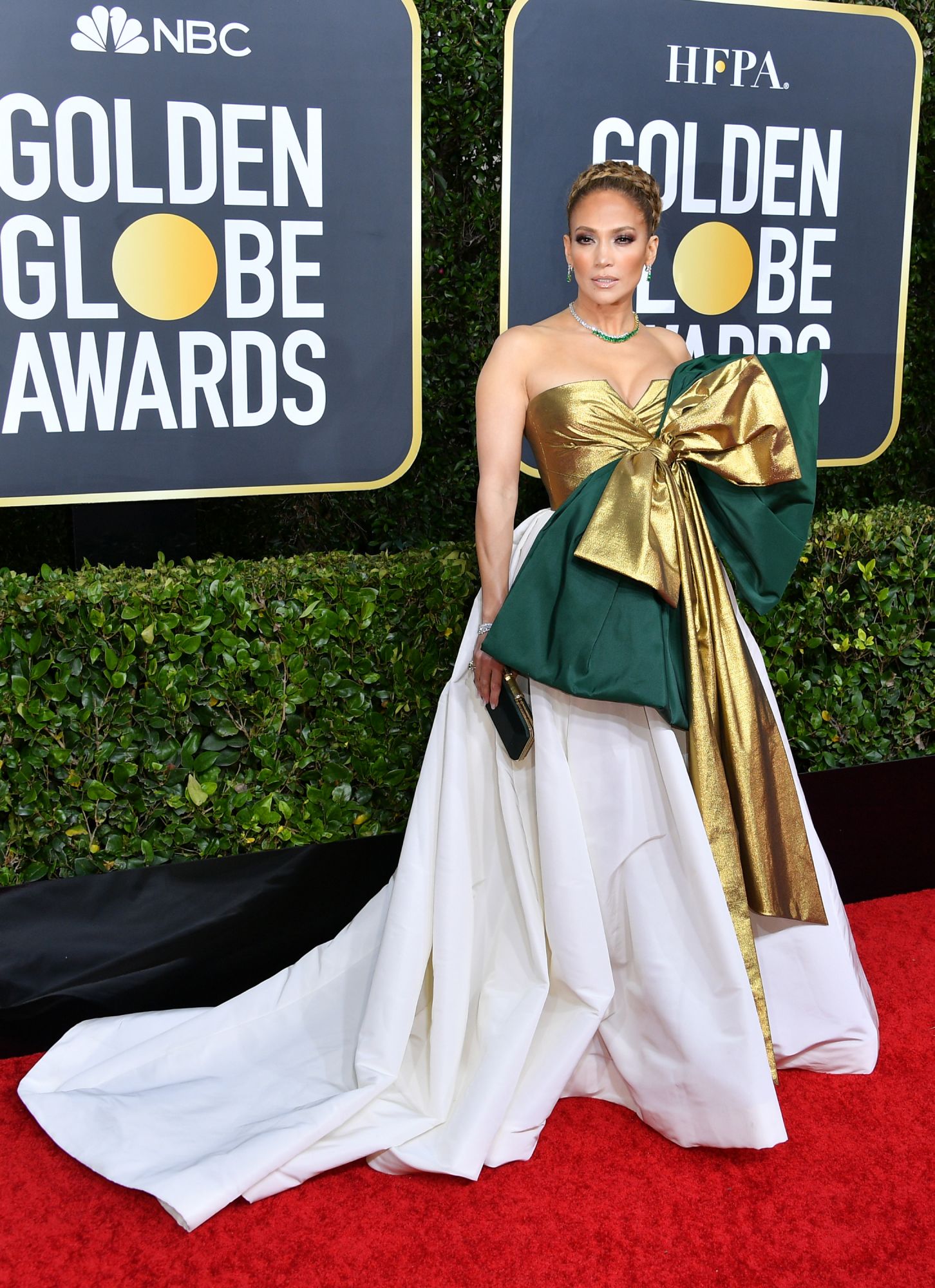 BEVERLY HILLS, CALIFORNIA - JANUARY 05: Jennifer Lopez attends the 77th Annual Golden Globe Awards at The Beverly Hilton Hotel on January 05, 2020 in Beverly Hills, California. (Photo by George Pimentel/WireImage)