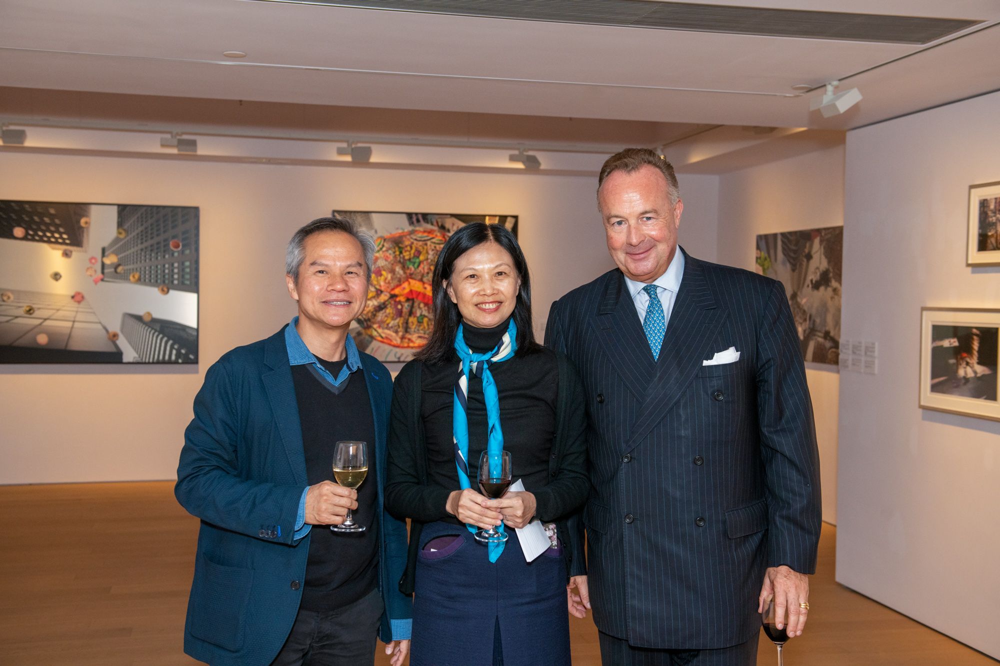 Tang Shu-wing, Josephine Wai and Hans Michael Jebsen