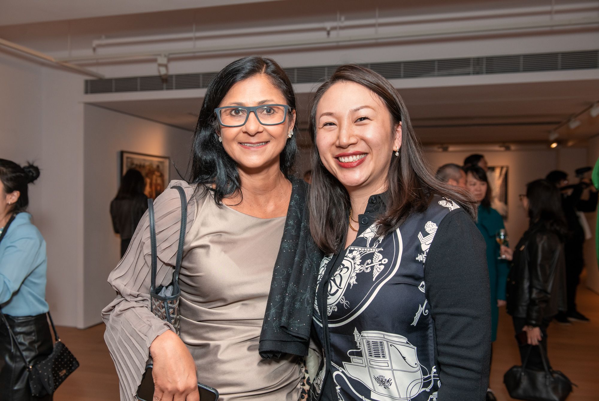 Tasha Lalvani and Elaine Kwok