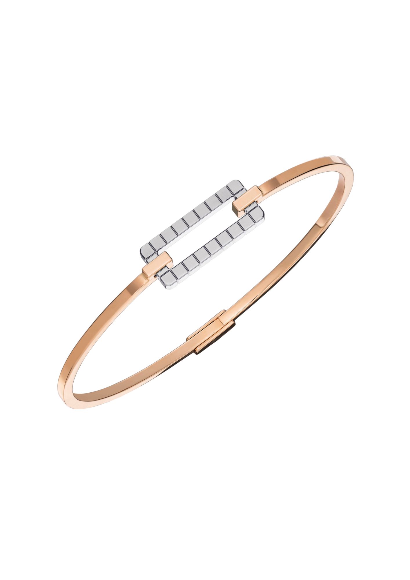 Bracelet in rose, white and yellow gold from the Ice Cube collection by Chopard
