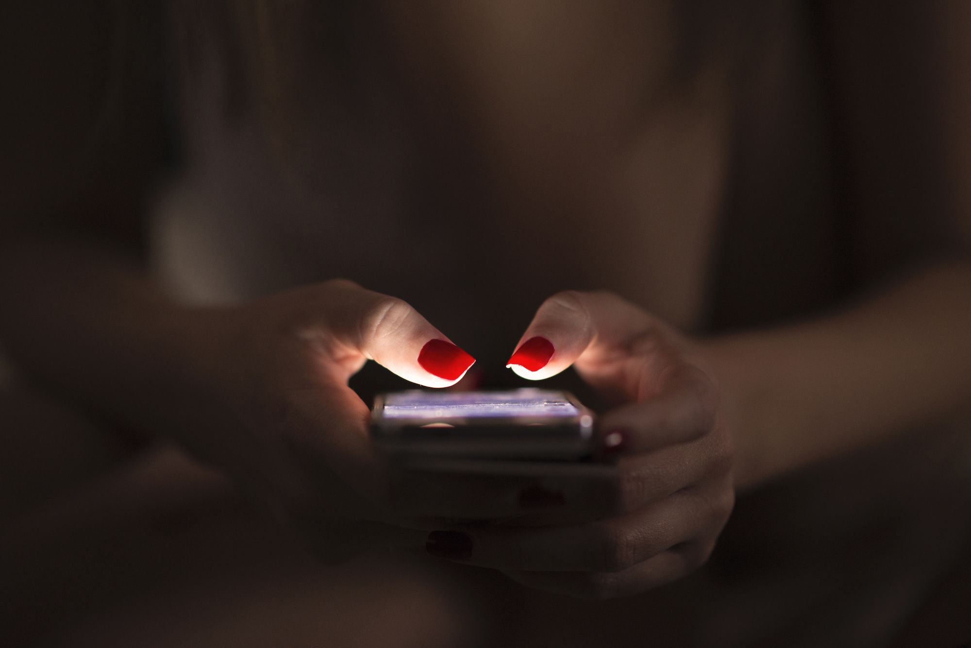 Using cellphone