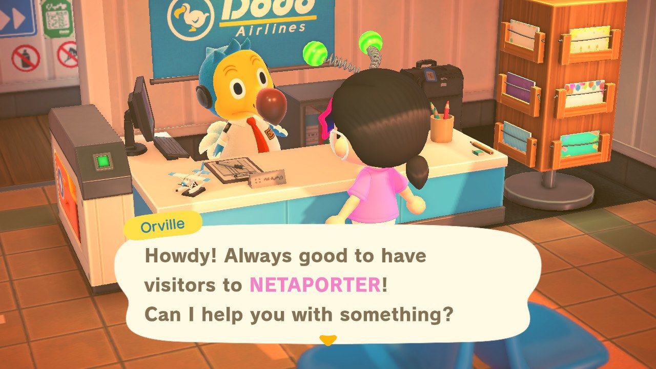 Net-a-Porter debuts its Animal Crossing New Horizons island (photo: courtesy)