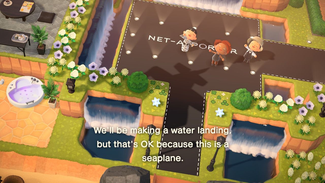Net-a-Porter debuts its Animal Crossing New Horizons island (photo: courtesy)