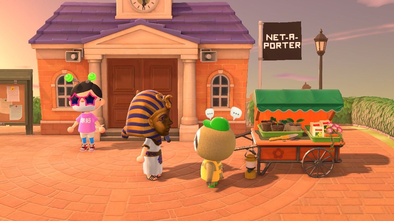 Net-a-Porter debuts its Animal Crossing New Horizons island (photo: courtesy)