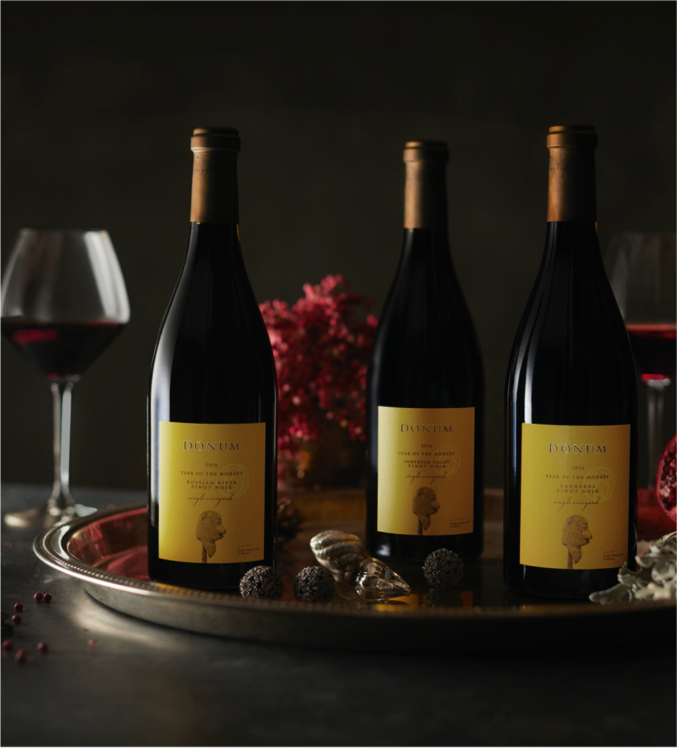 Donum Pinot Noir from some of the most celebrated wine regions in California