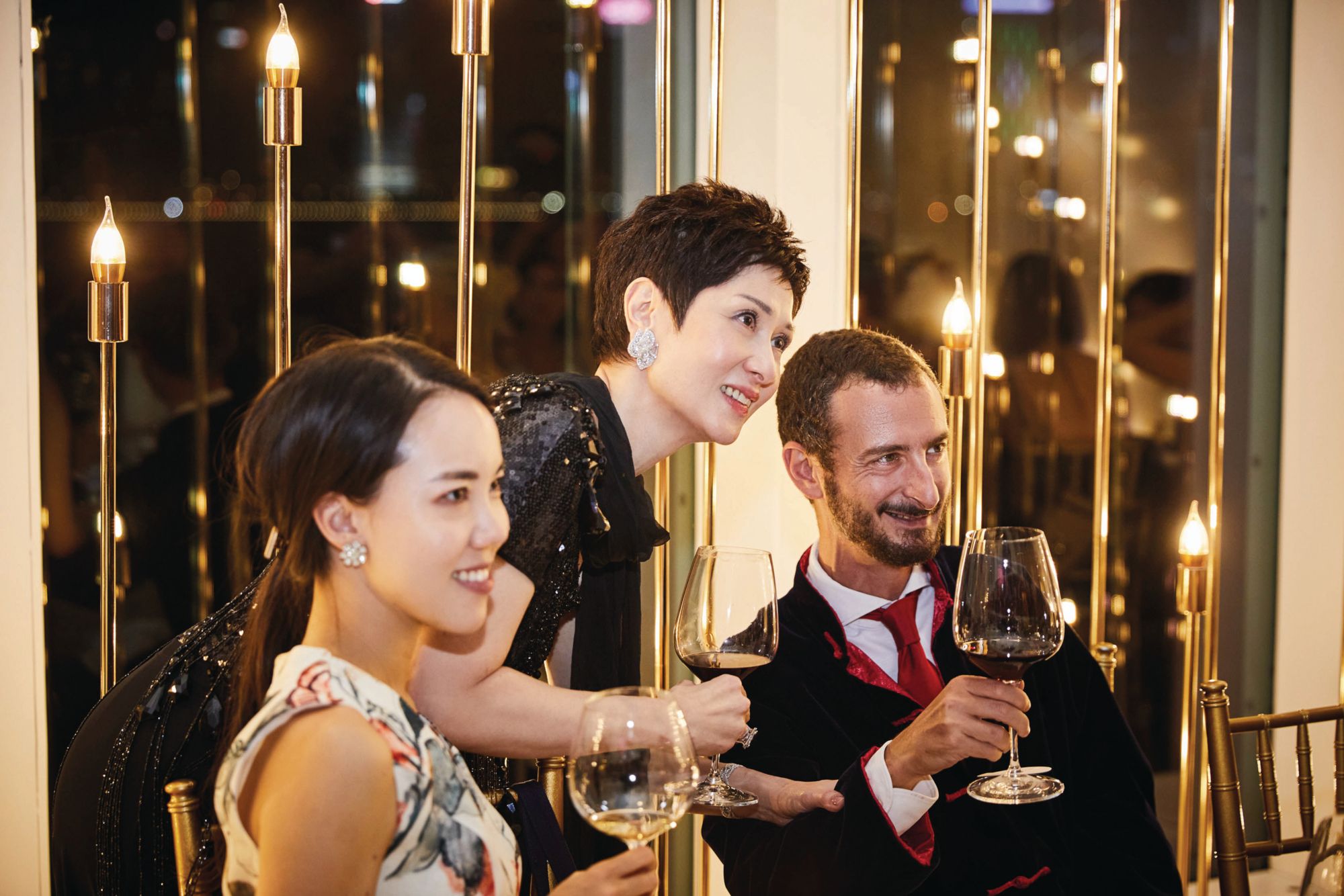 Sarah Heller, Michelle Ong and Raimondo Romani