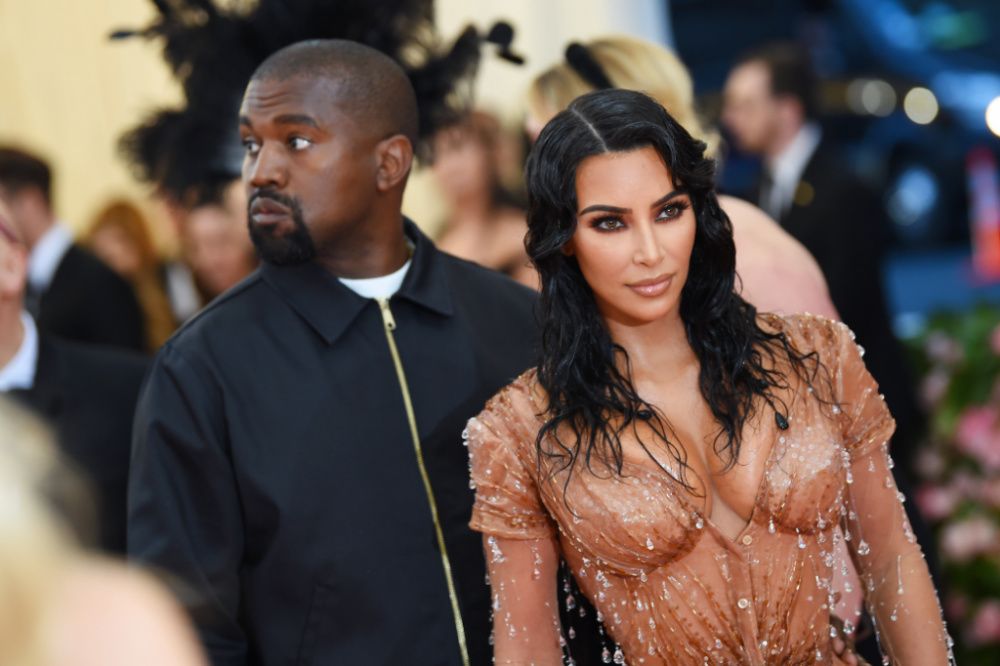 Kim Kardashian and Kanye West are rumoured to be on the verge of a split (photo: Getty Images)