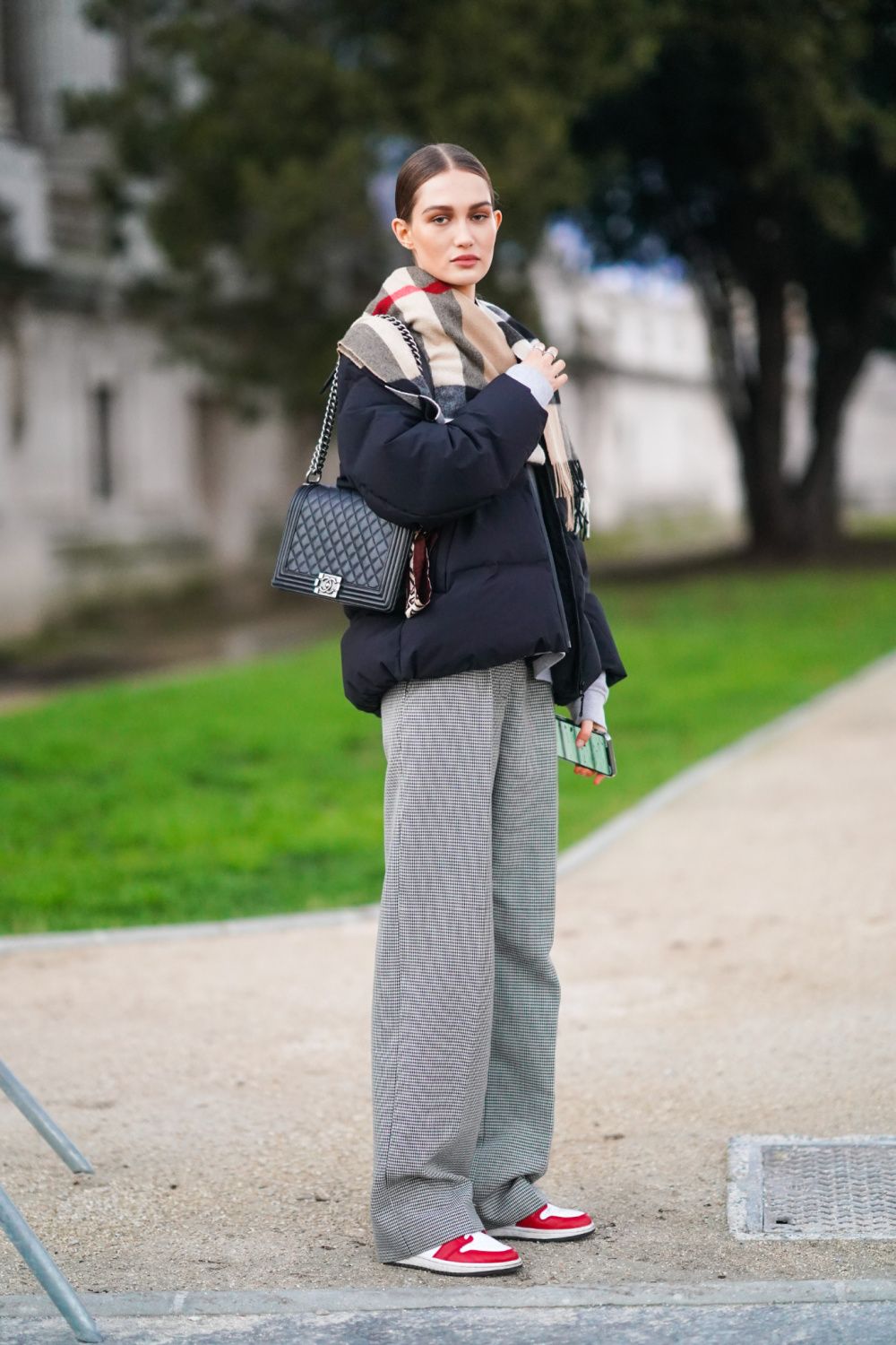 Paris Haute Couture spring 2021 street style (photo: Edward Berthelot/Getty Images)