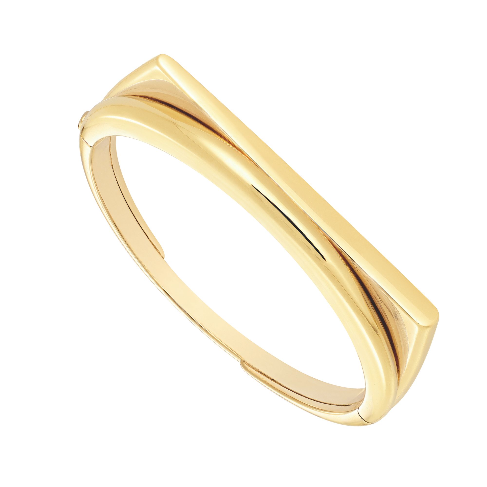Success bangle in yellow gold by Fred