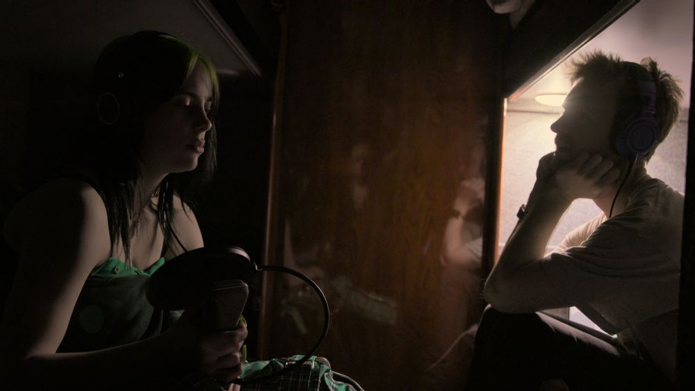 The Billie Eilish documentary, 'The World's a Little Blurry,' directed by RJ Cutler, now available on Apple TV (photo: Courtesy Apple)