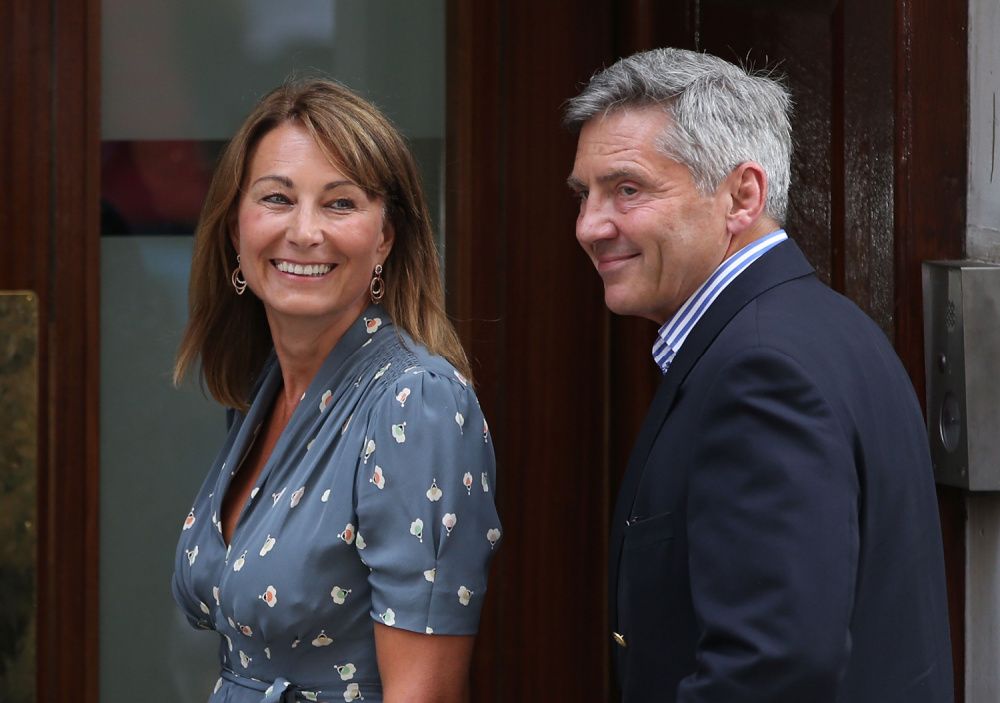 Carole and Michael Middleton, parents of Duchess of Cambridge Kate Middleton, pictured in 2013 (Photo by Peter Macdiarmid/Getty Images)