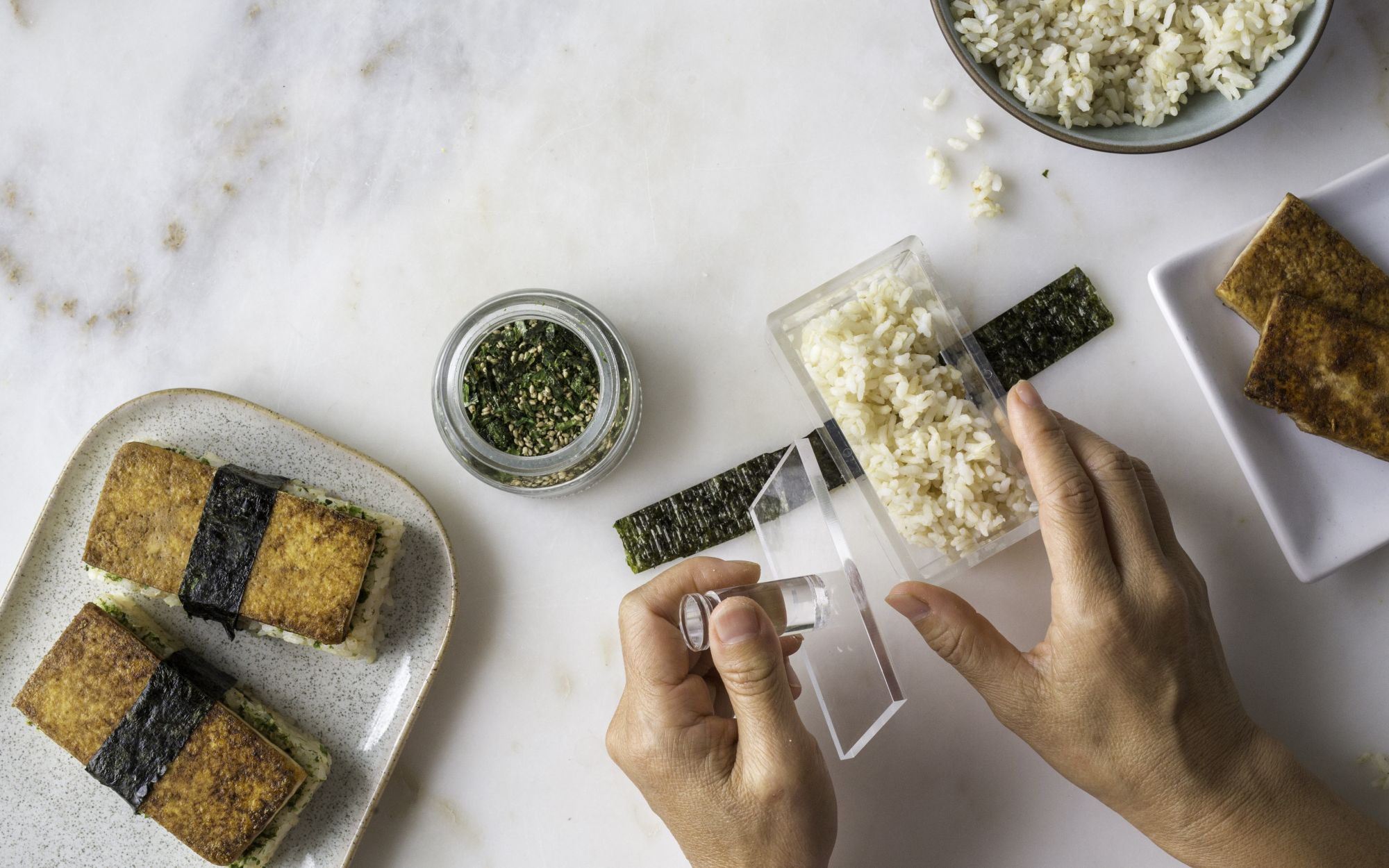 Teriyaki Tofu Musubi 2
