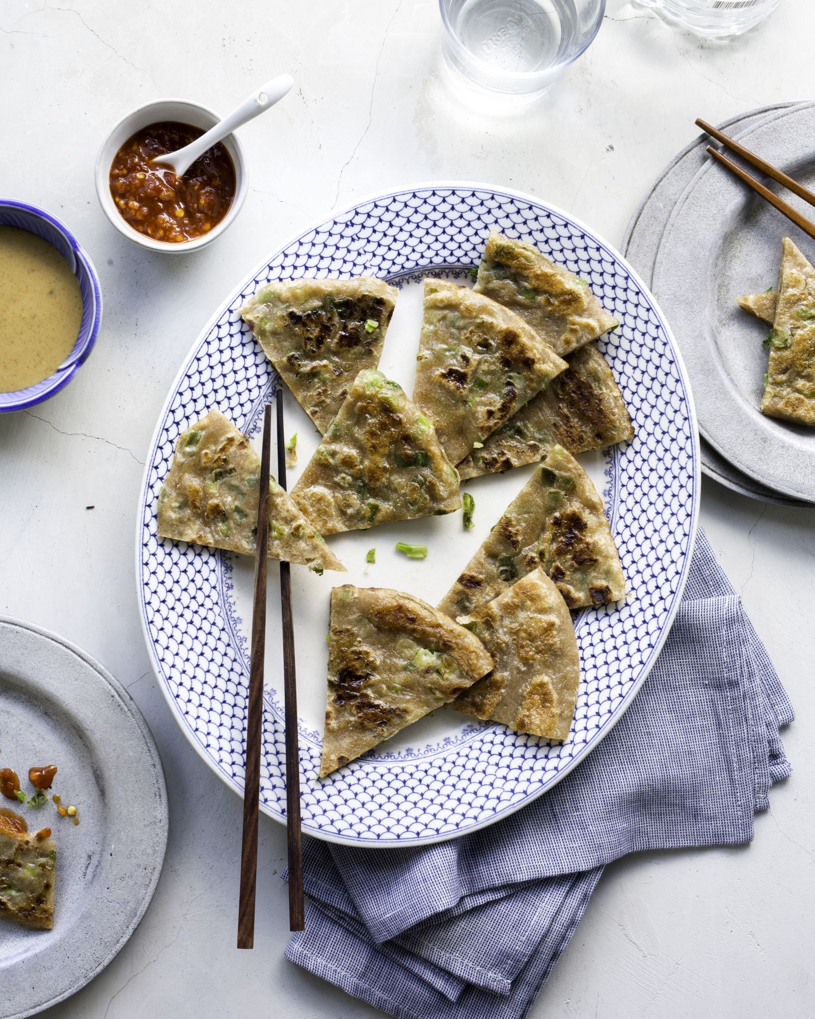 Whole Wheat Scallion Pancakes