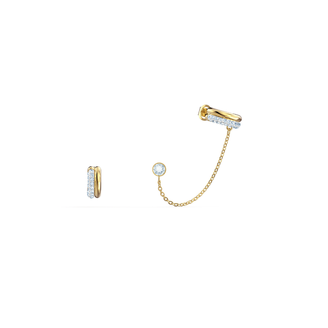 Swarovski Time Pierced Earring Cuff