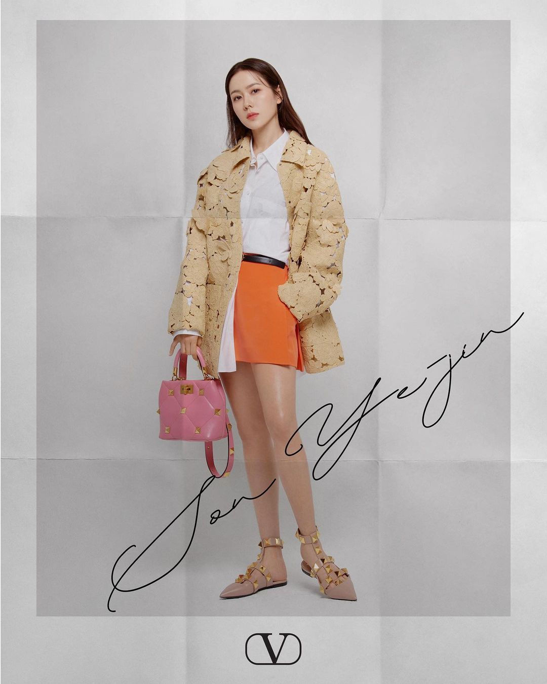 Son Ye-jin for Valentino (Photo: @yejinhand/Instagram)