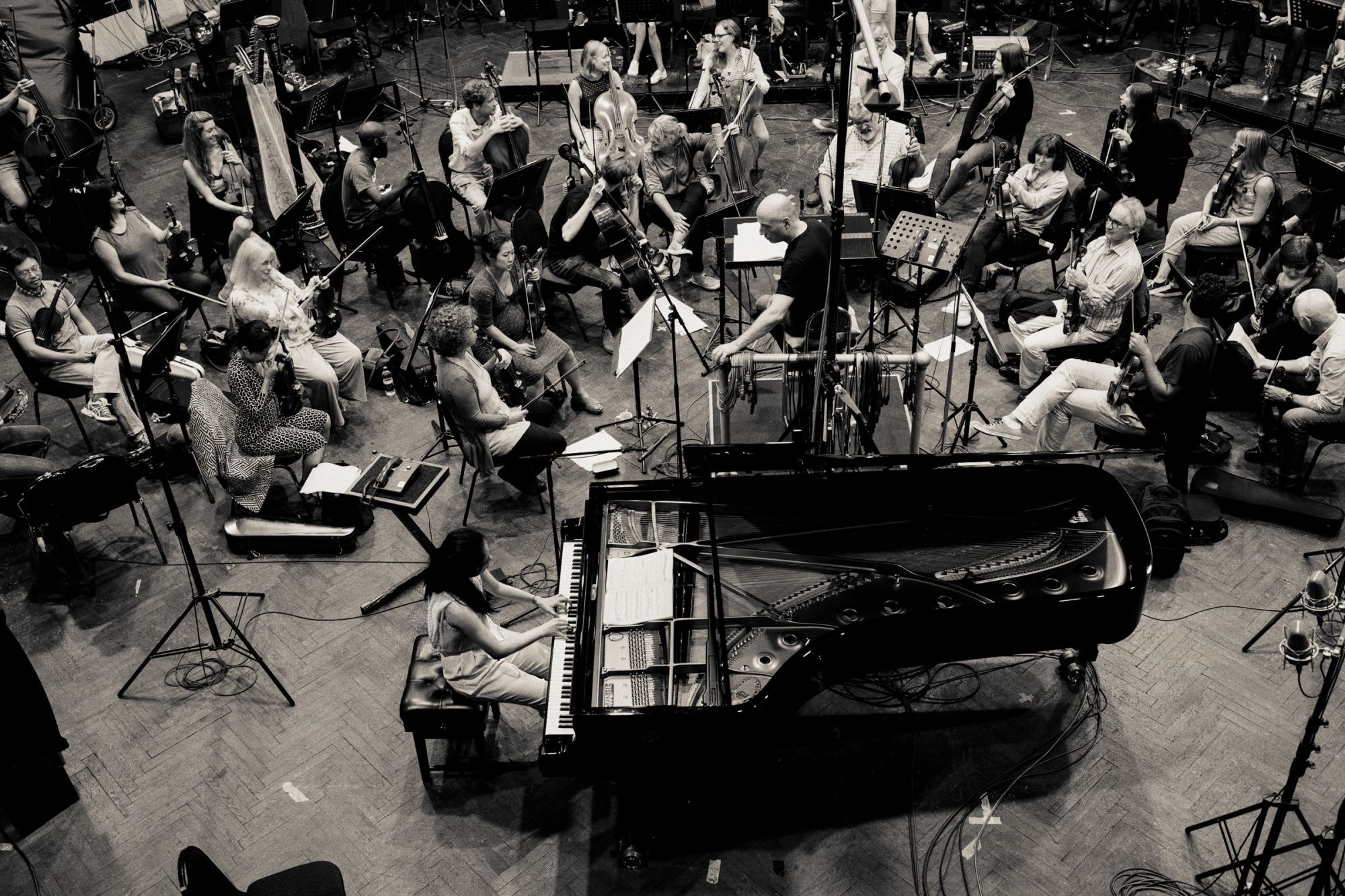 Zee Zee // Paavo Jarvi // Philharmonia OrchestraRecording sessions - Liszt & RavelAir Studios, London 18 August 2018Producer - Philip Traugott // Project Manager - Patrick Garvey