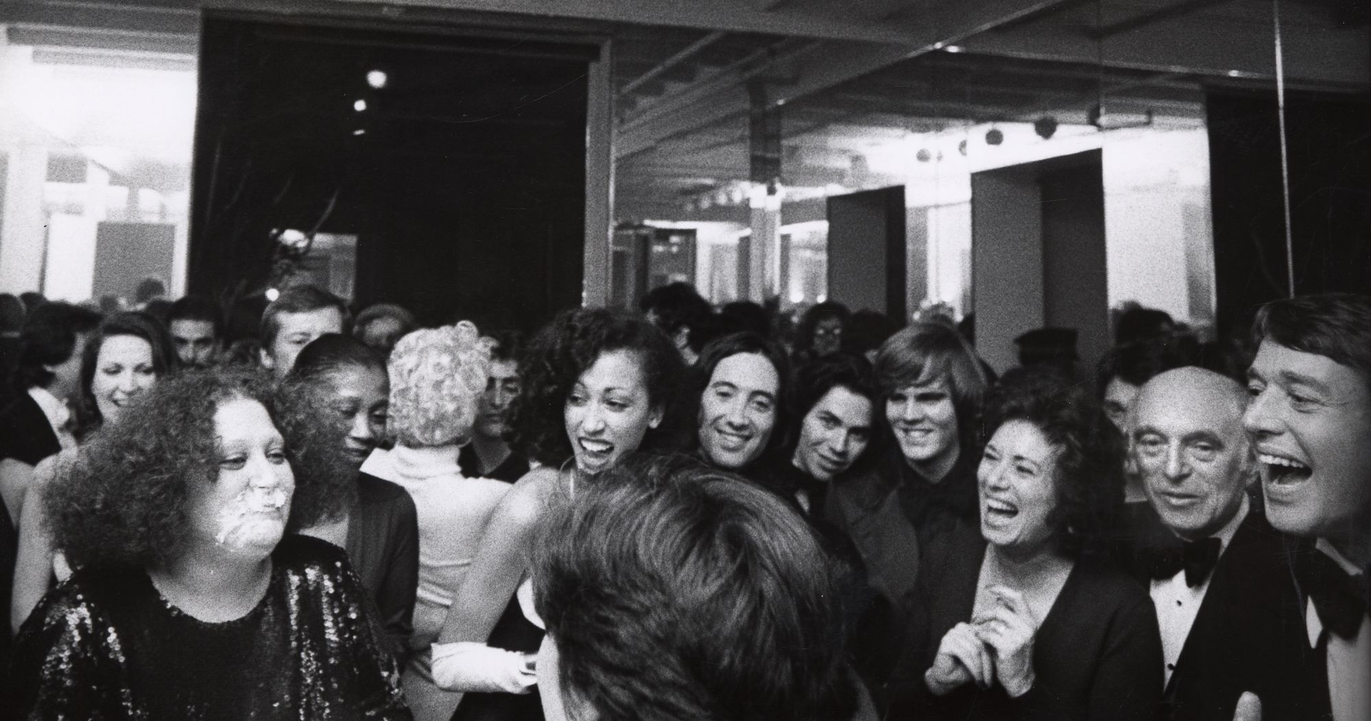 Pat Ast, guests and Halston during Party following the Coty Awards at Halston's Studio in New York City, New York, United States. (Photo by Ron Galella/Ron Galella Collection via Getty Images)
