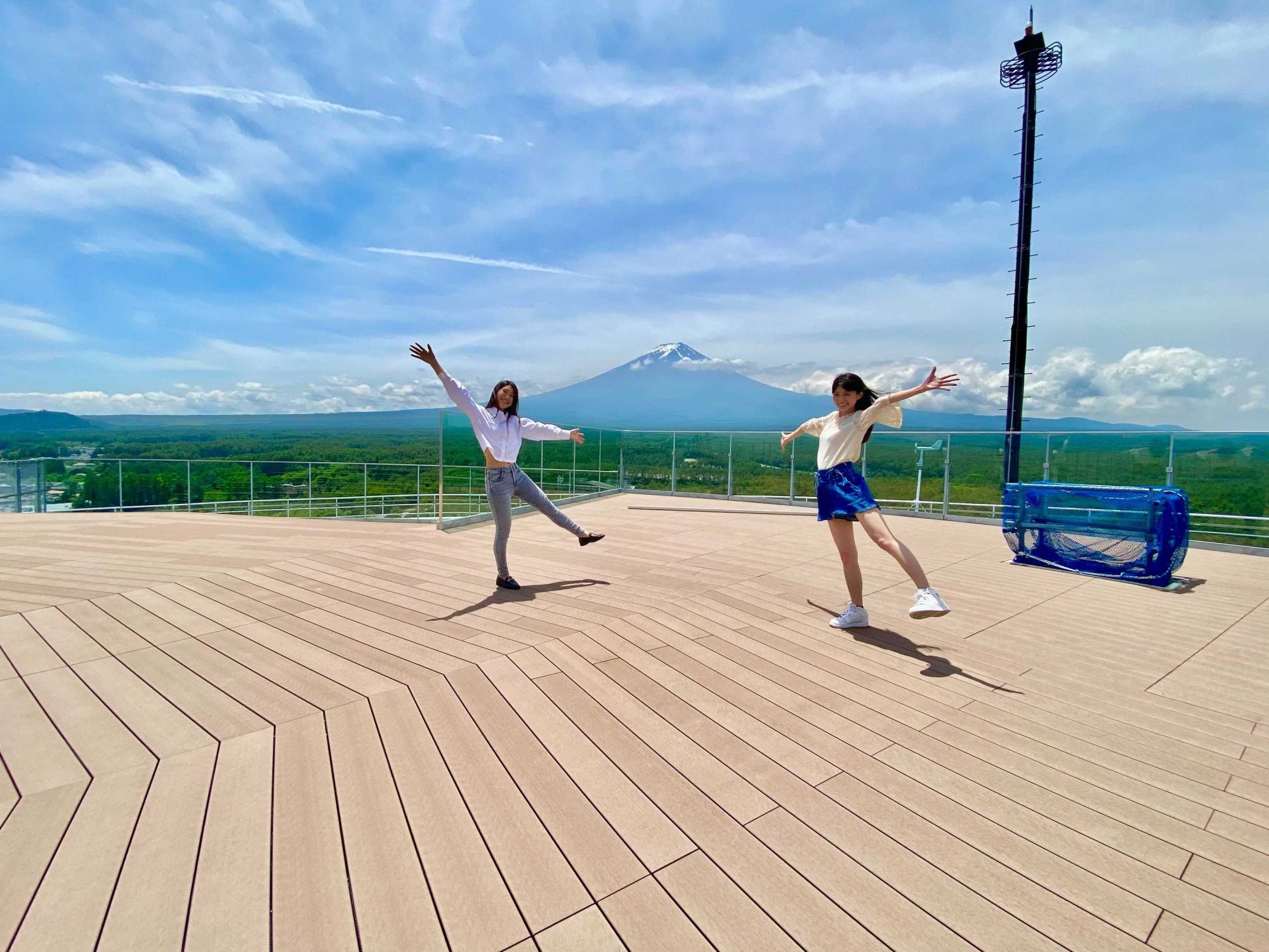FujiQ Highland’s New Sky Deck Overlooking Mount Fuji Opens In July