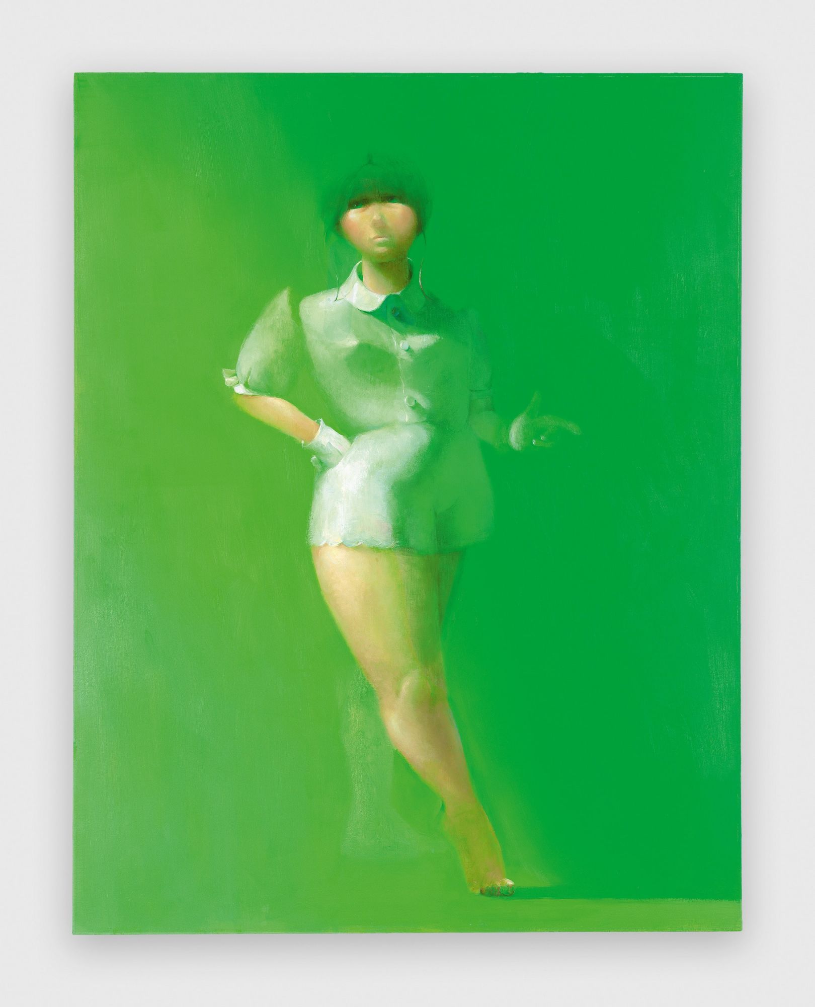 Lisa Yuskavage Big Marie, 1993 Oil on linen 162.6 x 127 cm © Lisa Yuskavage (Courtesy the artist and David Zwirner)