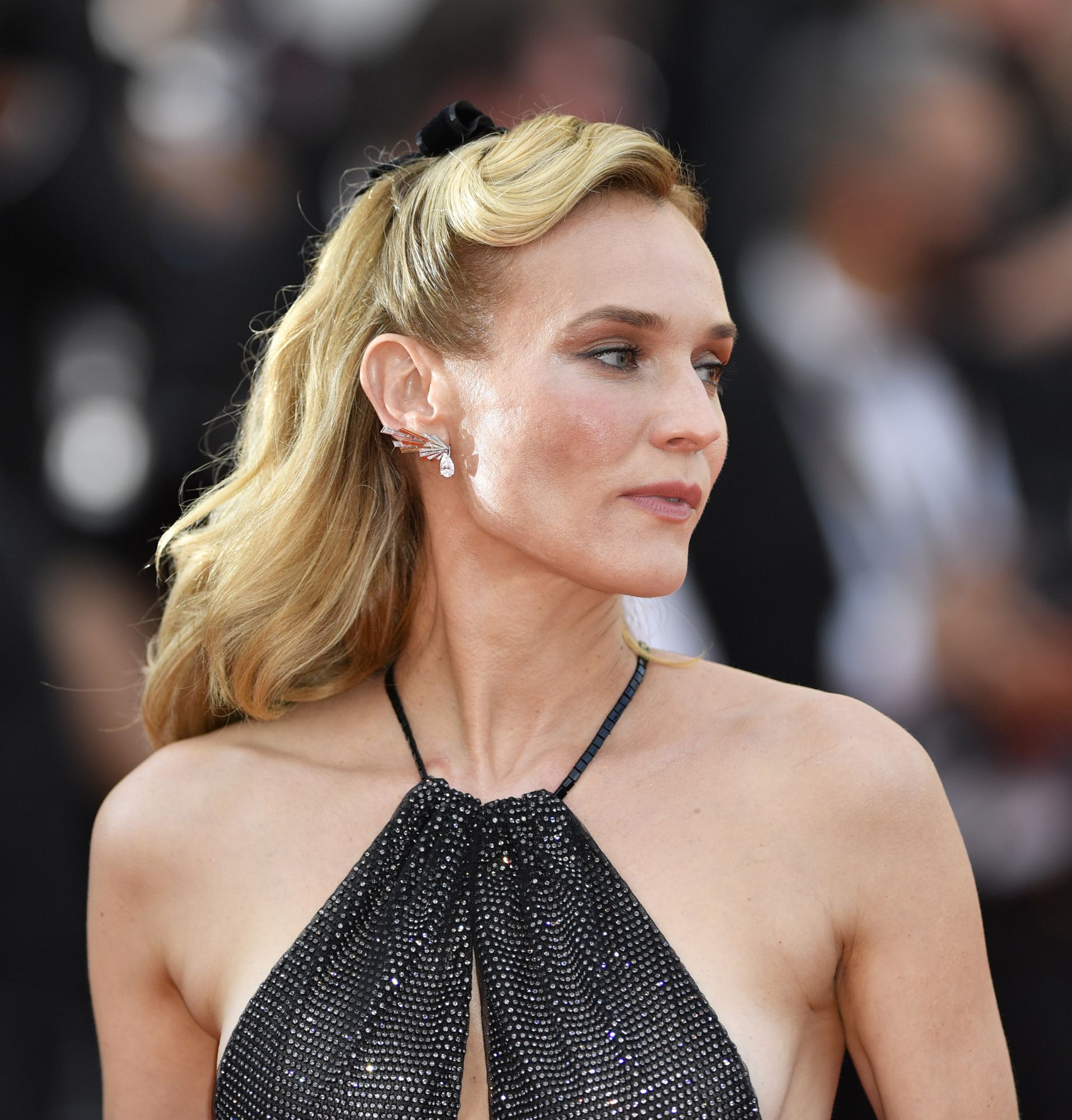 CANNES, FRANCE - JULY 07: German actress Diane Kruger arrives for the screening of the film Tout s'est bien passe' (Everything Went Fine) in competition at the 74th annual Cannes Film Festival in Cannes, France on July 07, 2021 (Photo by Mustafa Yalcin/Anadolu Agency via Getty Images)