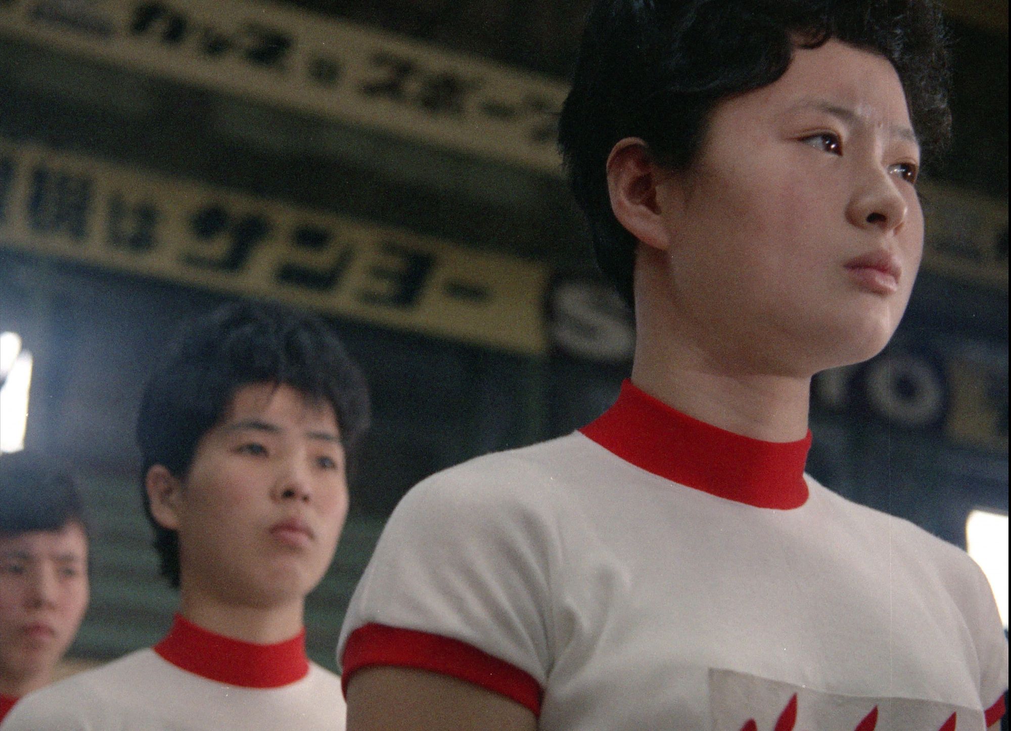 A still from Witches of the Orient, which follows a group of textile factory workers whose volleyball team goes onto the Olympic Games