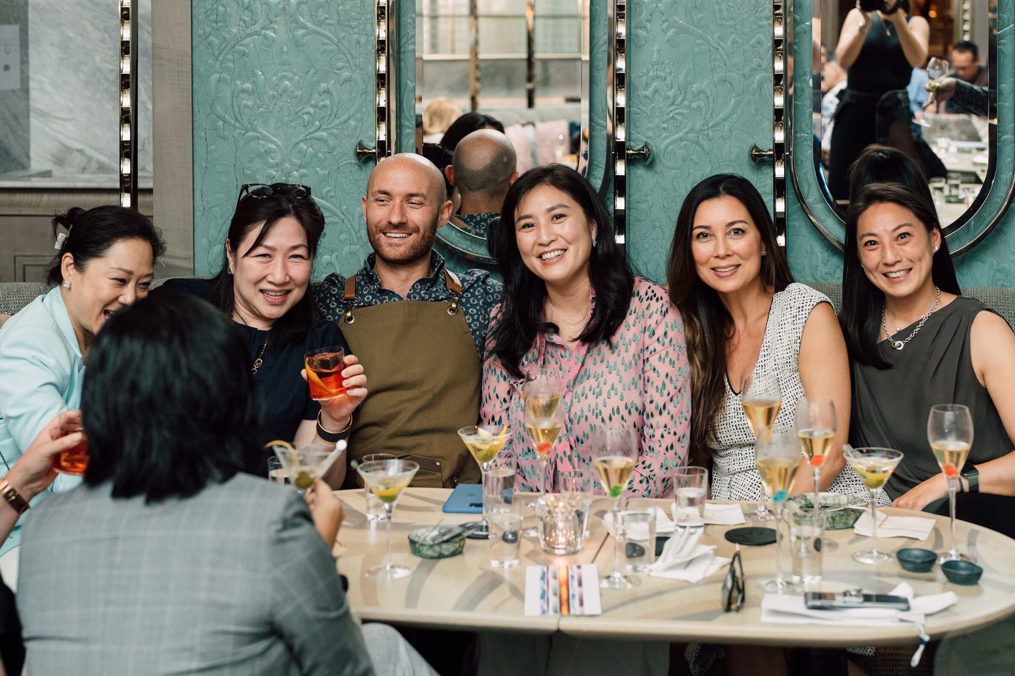 Yuda Chan, Odelia Cheung, Lorenzo Antinori, Leigh Tung Chou, Michele Li and Pamela Tung
