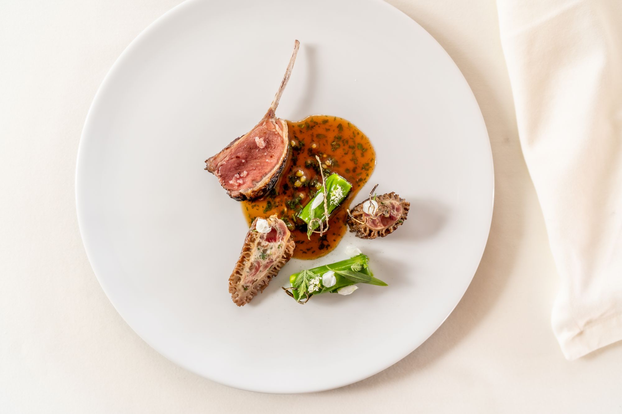The Glenturret Lalique Restaurant's North Ronaldsay mutton (Photo: Glenturret)