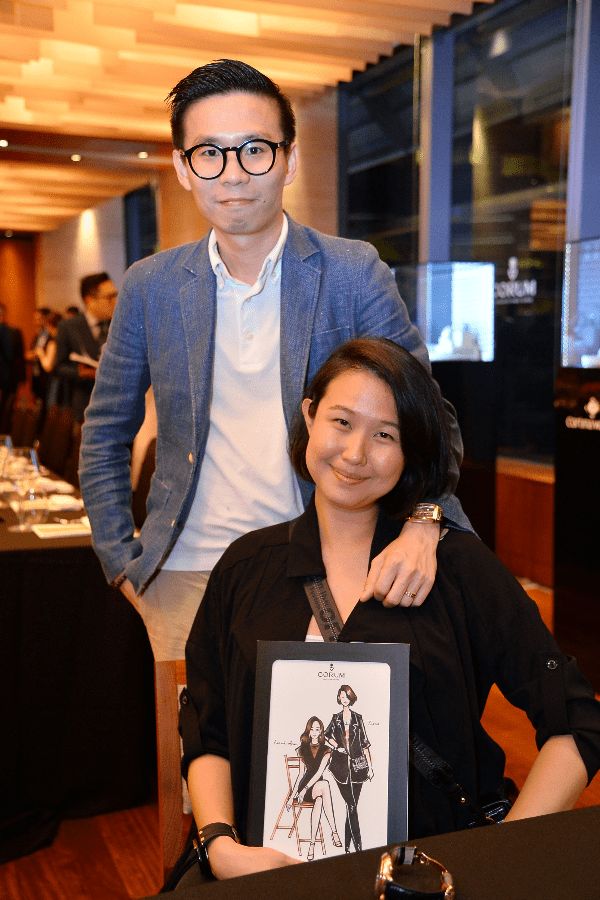Jason Teo and Tina Chok