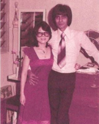 Dato’ Sri Jeffrey Raymond and Datin Sri Joyce Raymond during their younger years together