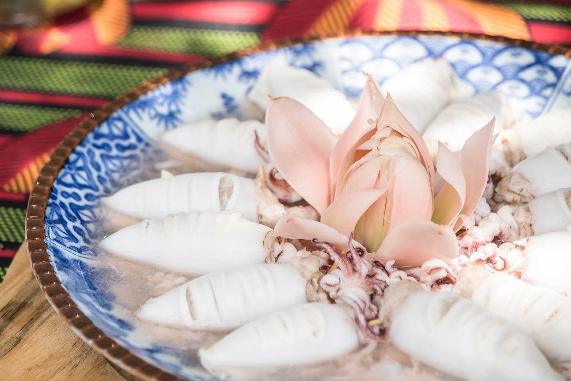 Teochew stuffed squid