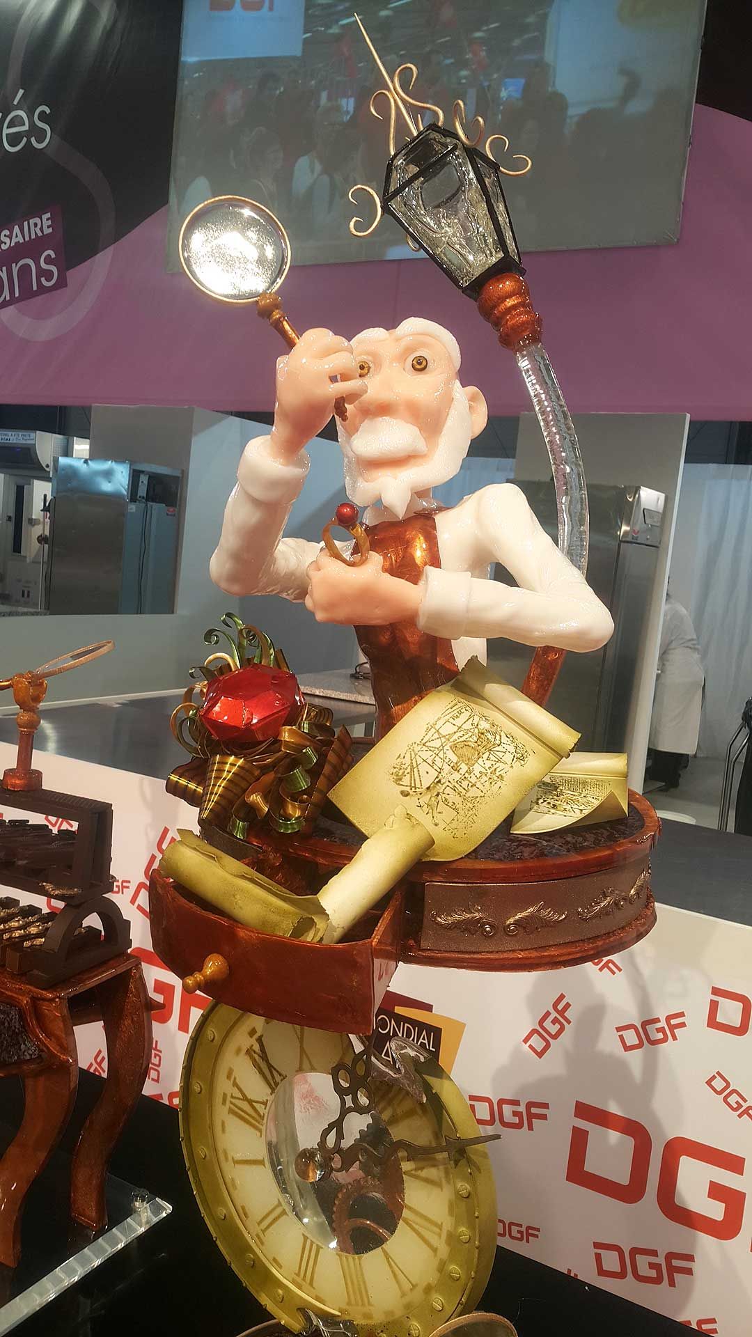 The Malaysian team's sugar showpiece for Mondial des Arts Sucrés 2018.