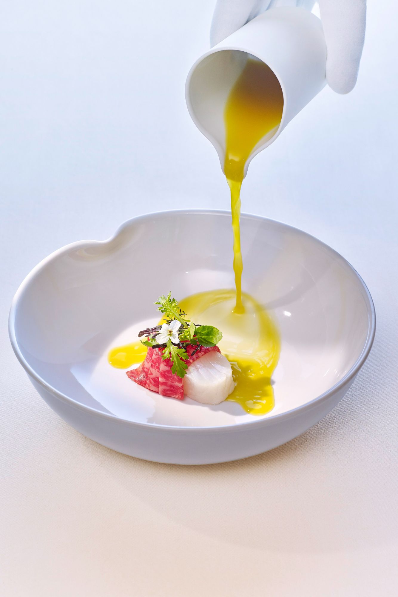 Thomas Bühner's Wagyu Tenderloin with Wild Cod