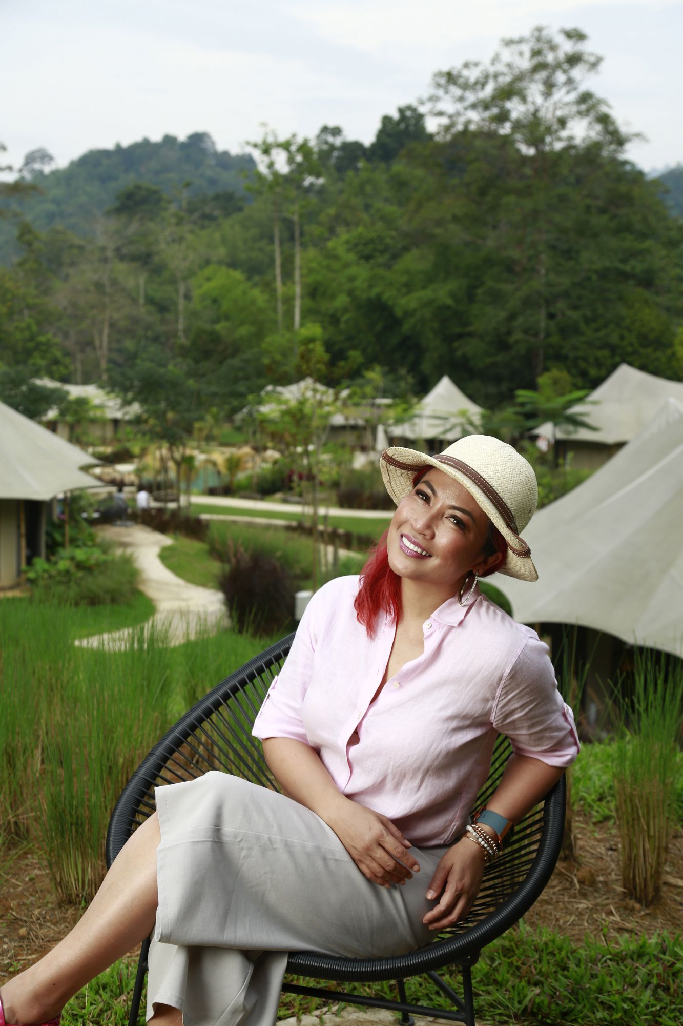 Tatler Tours Puan Sri Tiara Jacquelina’s BohoChic Glamping Resort