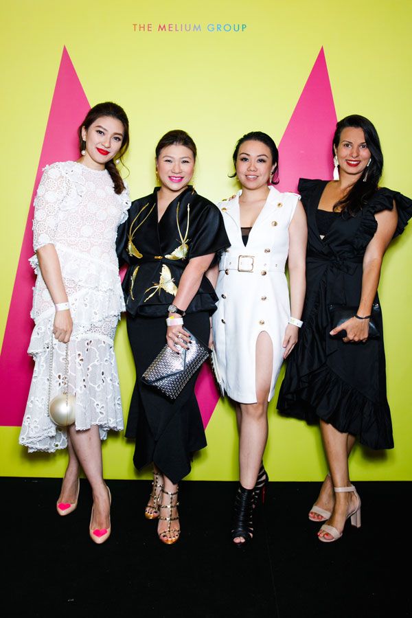 Carmey Chua, WY Chin, Malisse Tan and Soraya Nicholls