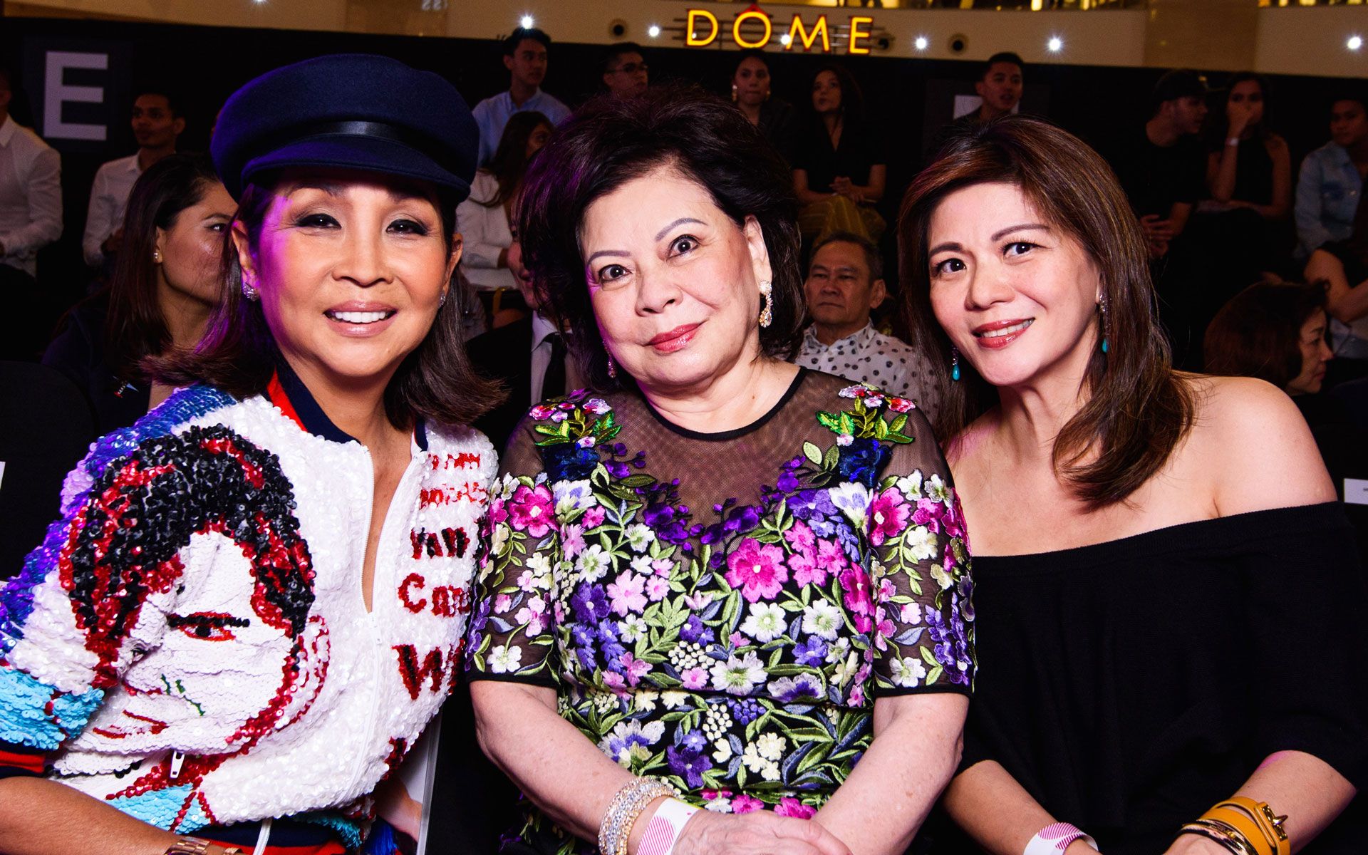 Dato' Seri Farah Khan, Dato' Seri Puan Sri Molly Low and Che Puan Datin Winnie Low