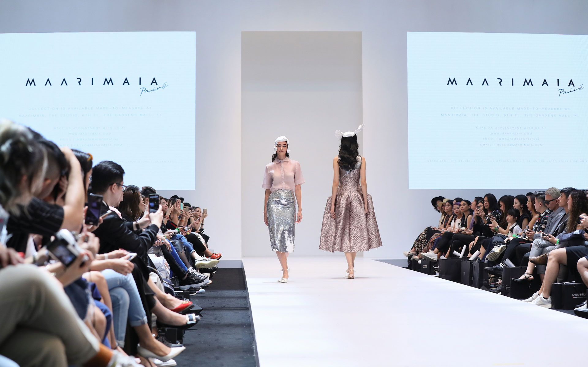 Models in Maarimaia Privé's KLFW debut collection. (Photo: Courtesy of Maarimaia)