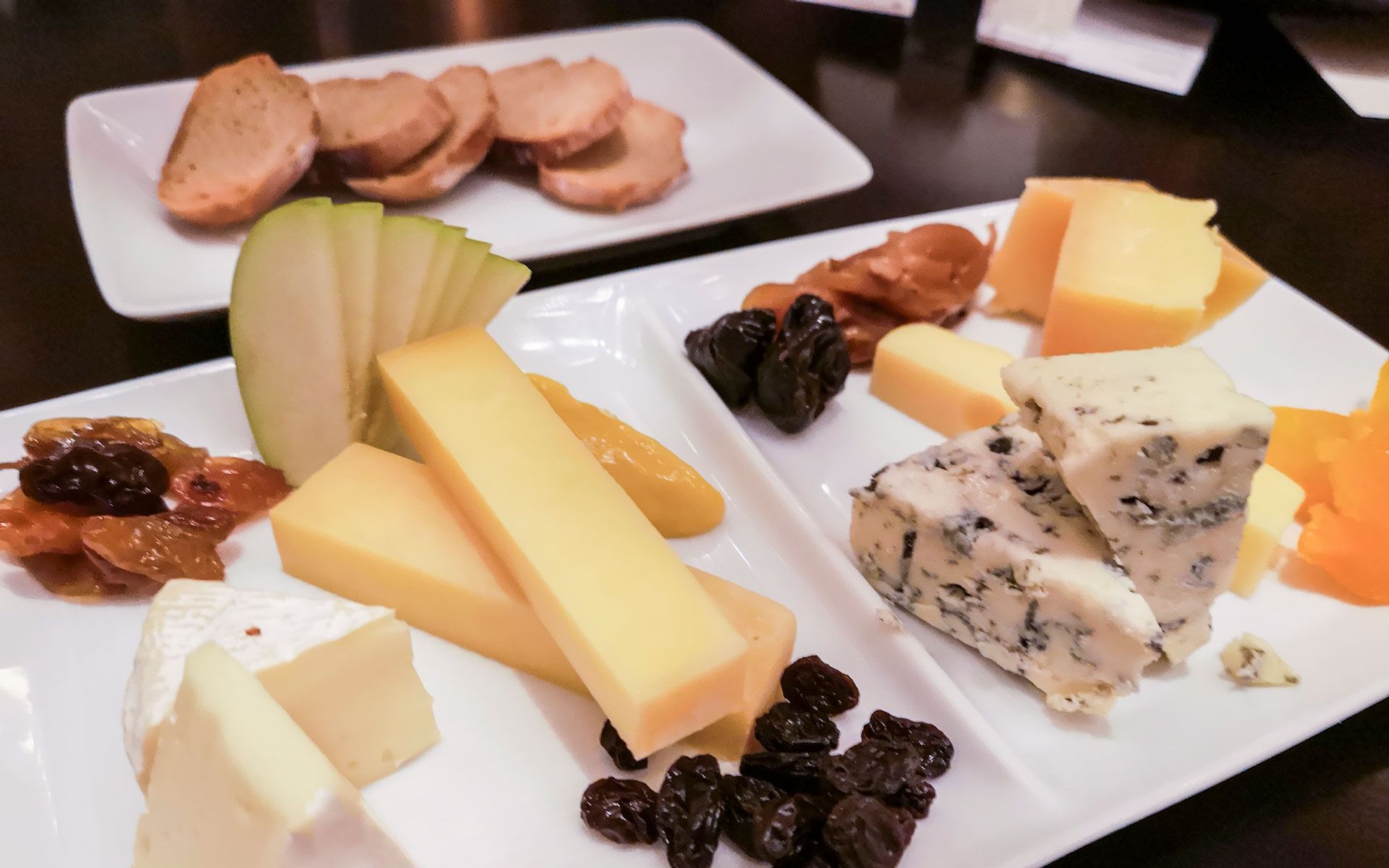 Imported cheeses platter at Banyan Tree Kuala Lumpur.