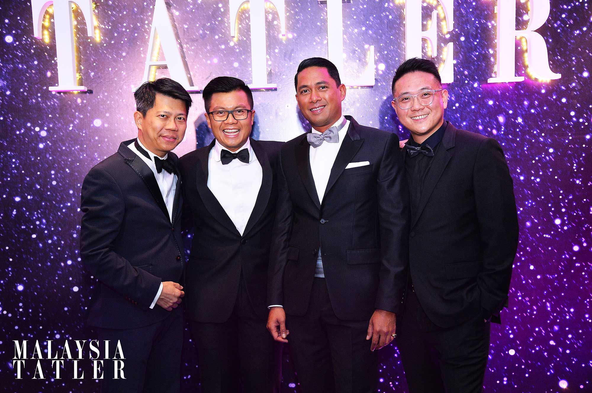 Datuk Michael Tang, Ewan Saufi Abas, Erwin Azizi and Foo Ken Vin