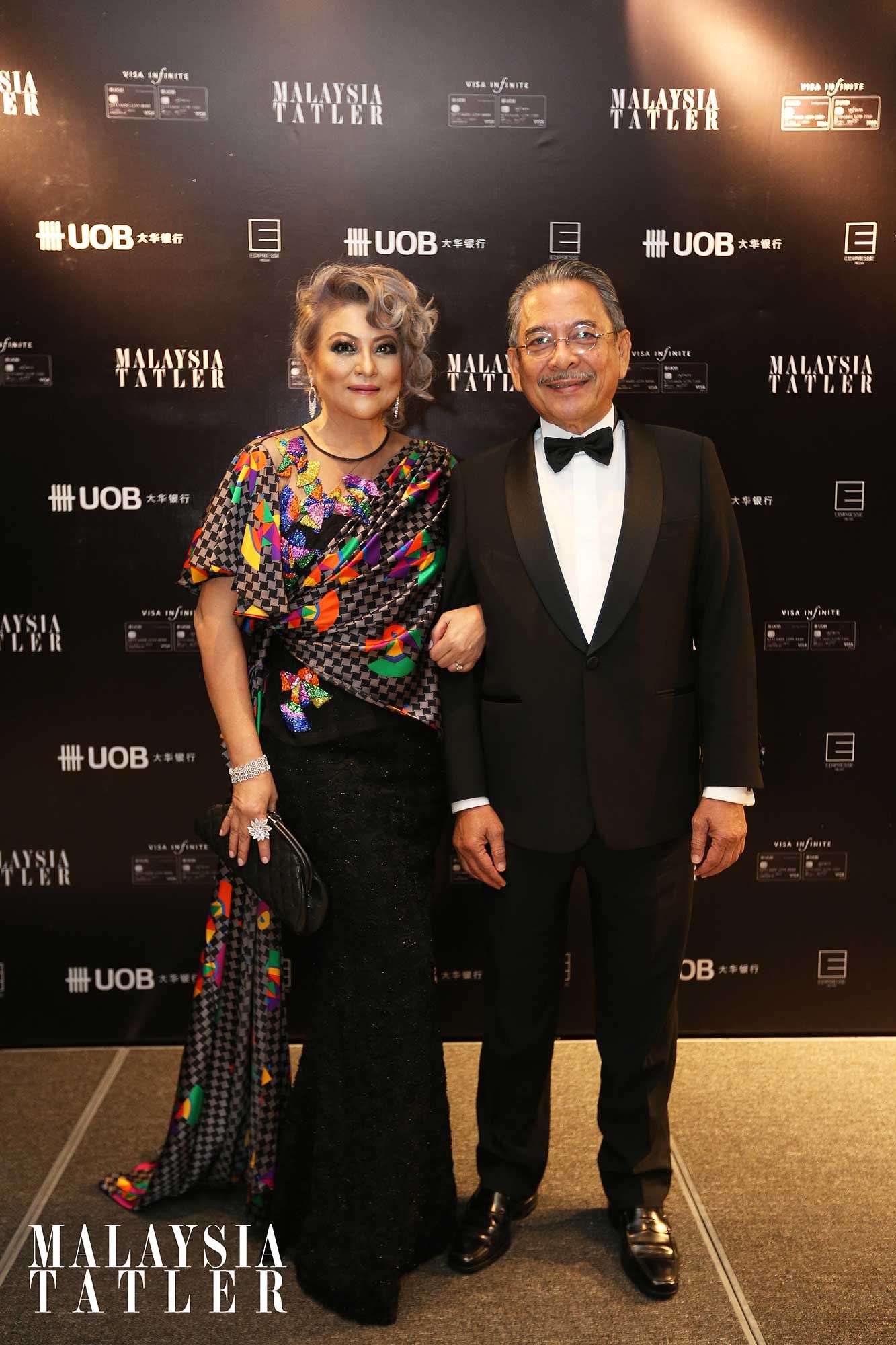 Datin Jude Khadijah and Datuk Wan Fusil