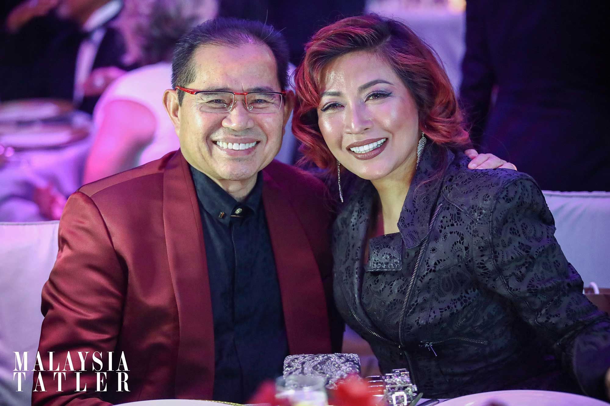 Tan Sri Effendi Norwawi and Puan Sri Tiara Jacqueline