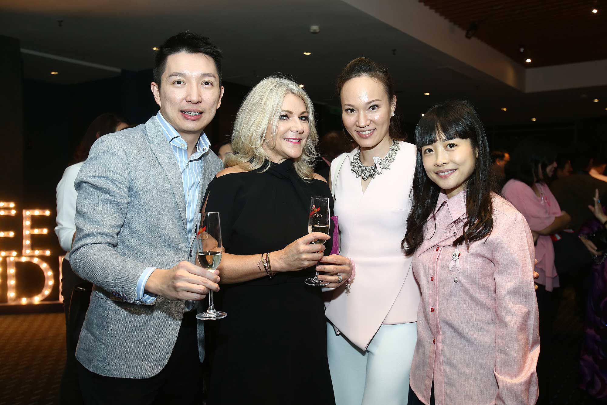 Jesse Ong, Cheryl Joannides, Kristine Goh and Celest Thoi
