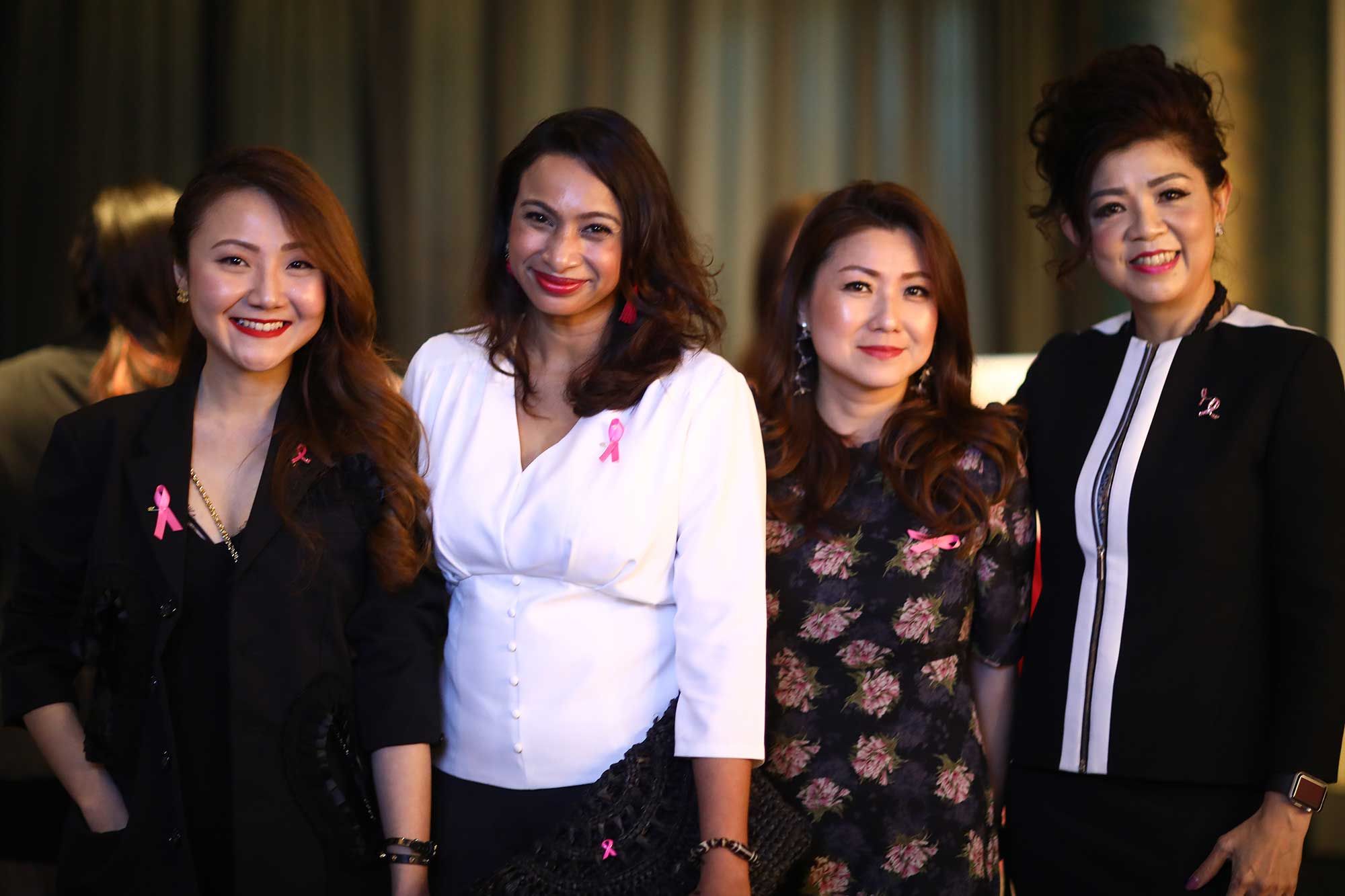 Ang Tong Tong, Farisah, Goh Hooi Leng and Sharrin Woo