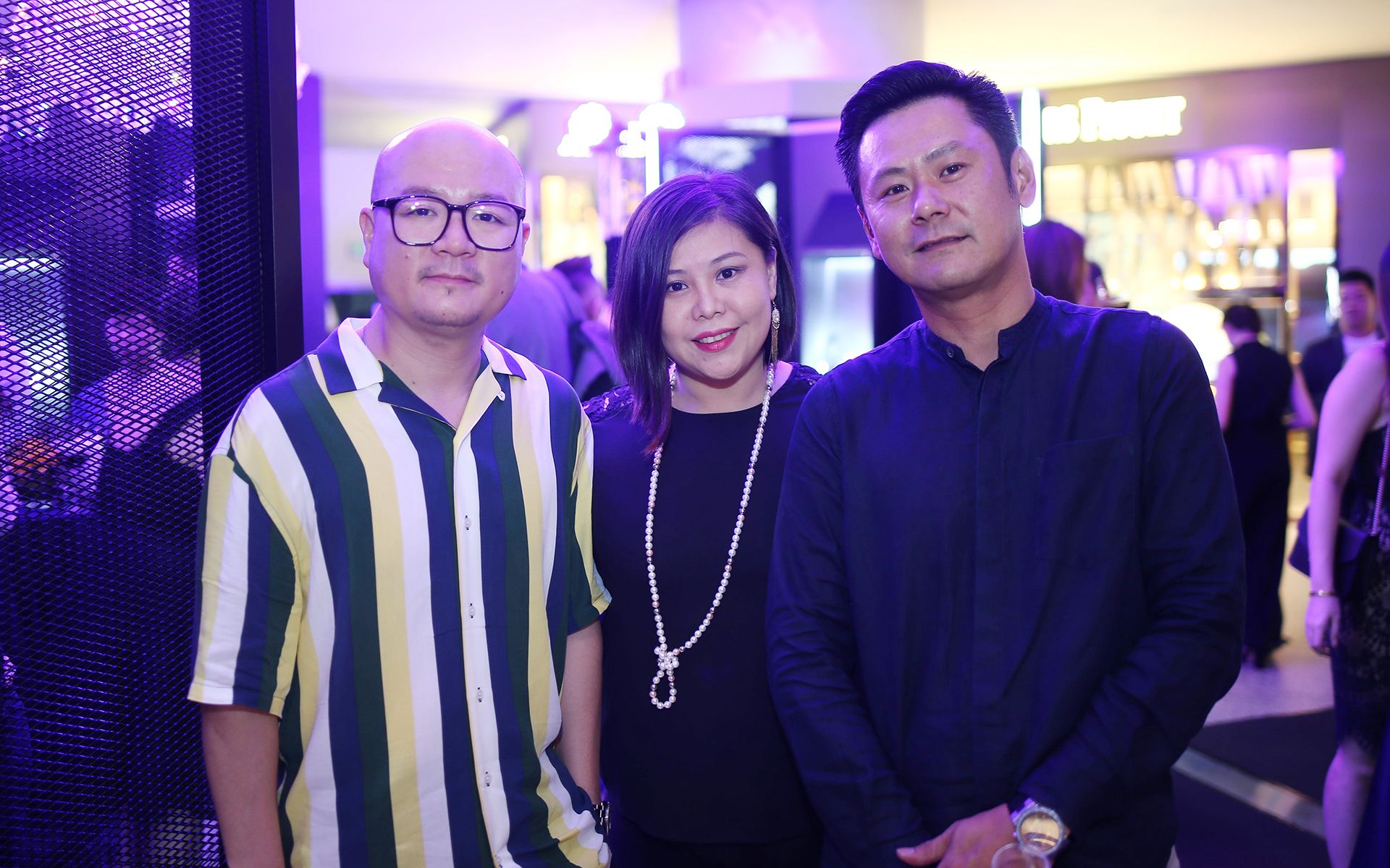 Kenny Cheok, Shirley Foo and Harry Kiew