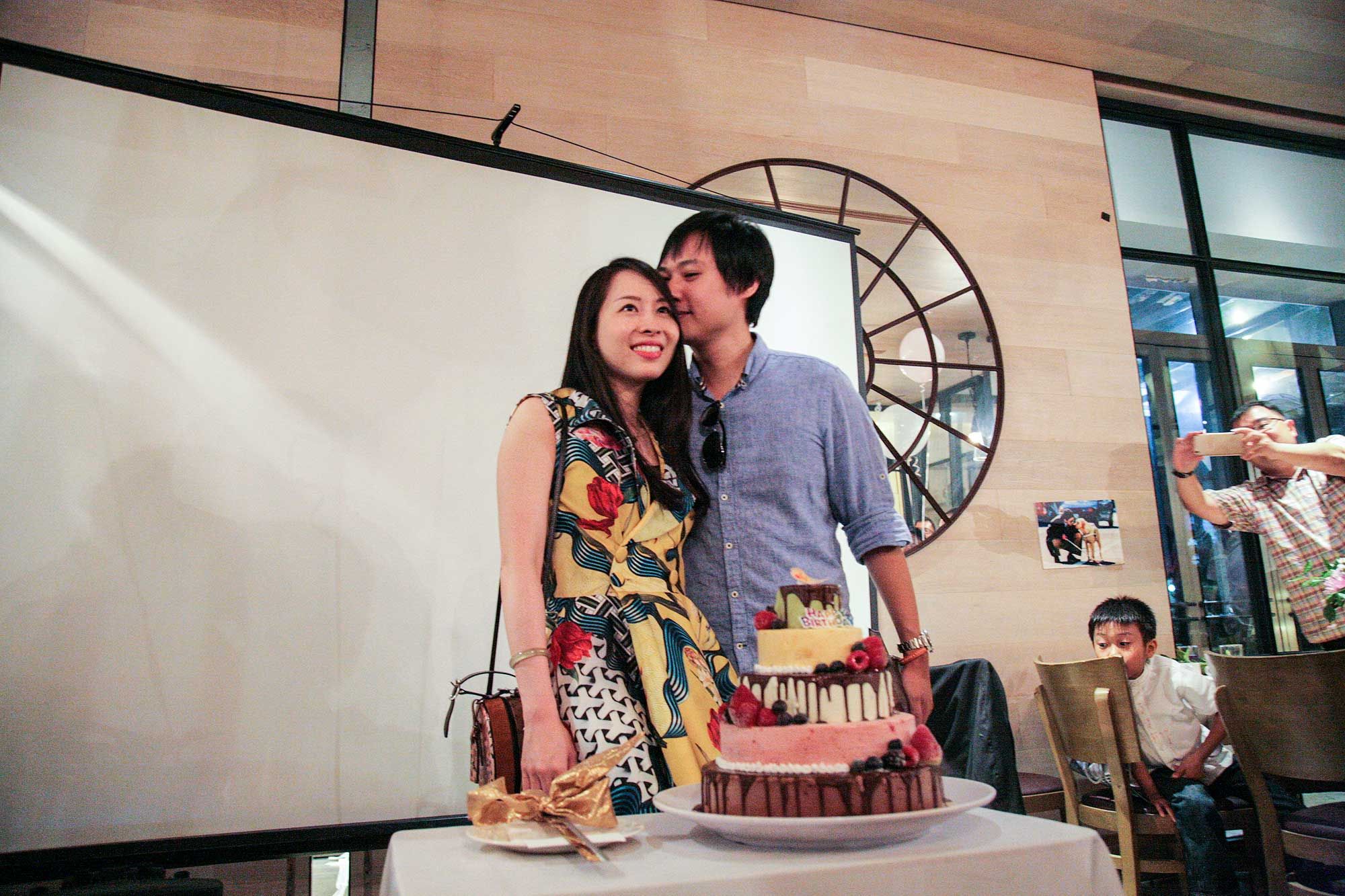 Caleen Chua and Oktarianto Widjaja